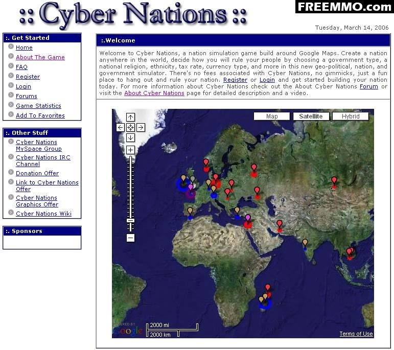 Cyber Nations Game