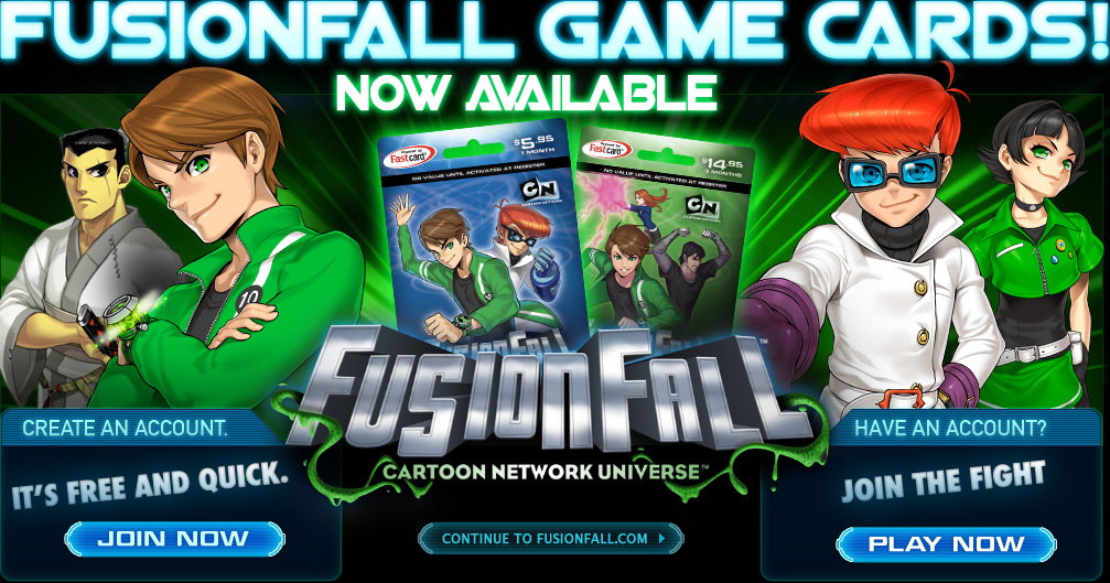 fusionfall game